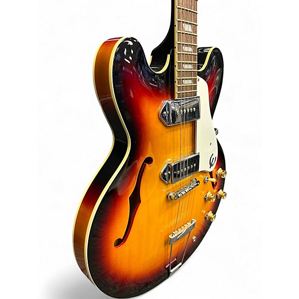 Used Epiphone Casino Sunburst Hollow Body Electric Guitar