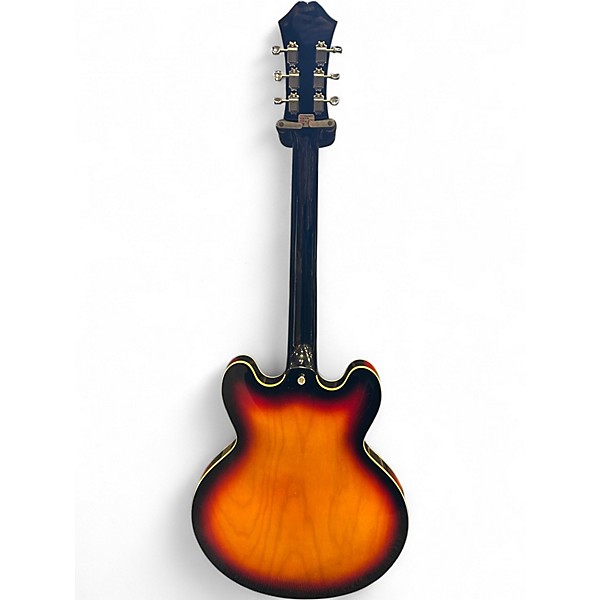 Used Epiphone Casino Sunburst Hollow Body Electric Guitar