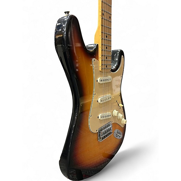 Used Harmony H80T Sunburst Solid Body Electric Guitar