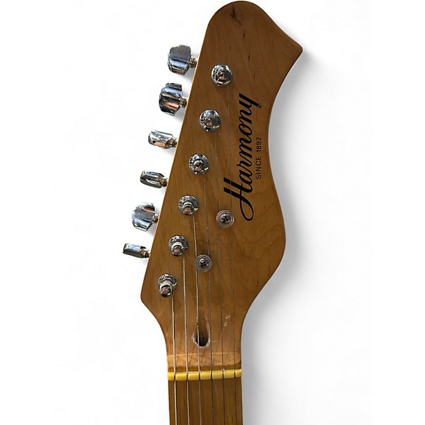 Used Harmony H80T Sunburst Solid Body Electric Guitar