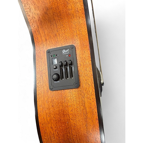 Used Cort AF515CE OP Natural Acoustic Electric Guitar