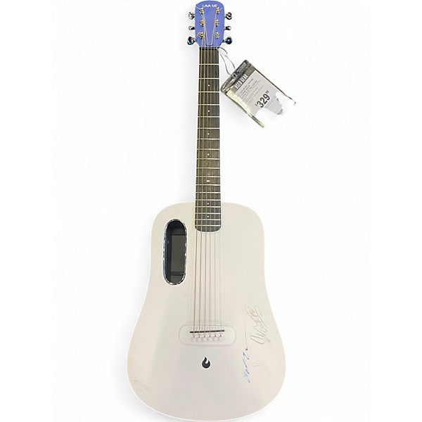 Used LAVA MUSIC LAVA ME PLAY Alpine White Acoustic Electric Guitar