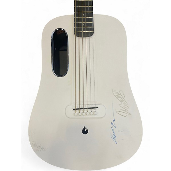 Used LAVA MUSIC LAVA ME PLAY Alpine White Acoustic Electric Guitar