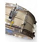 Used Ludwig 14in Acrolite Snare Silver Drum
