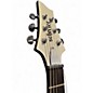 Used Schecter Guitar Research Machine Gun Kelly Razor Blade Silver Solid Body Electric Guitar