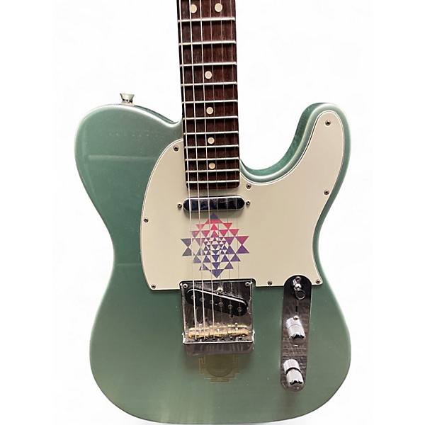 Used Fender American Professional II Telecaster Surf Green Solid Body Electric Guitar