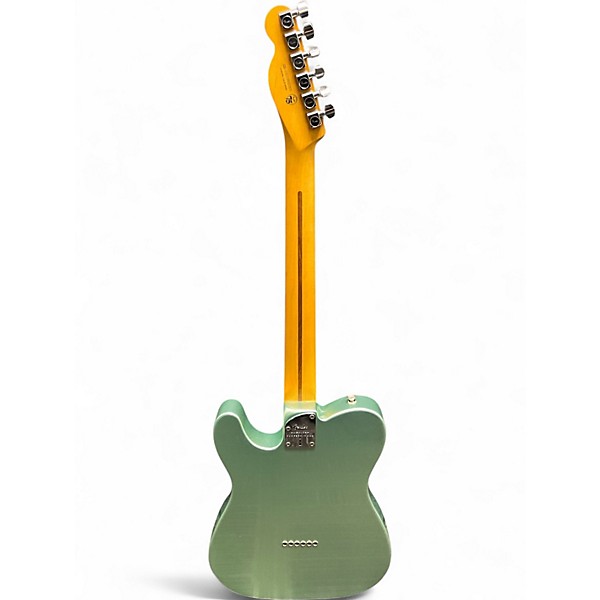 Used Fender American Professional II Telecaster Surf Green Solid Body Electric Guitar