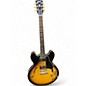 Used Gibson ES 335 Tobacco Burst Hollow Body Electric Guitar thumbnail