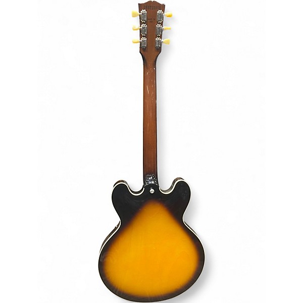 Used Gibson ES 335 Tobacco Burst Hollow Body Electric Guitar