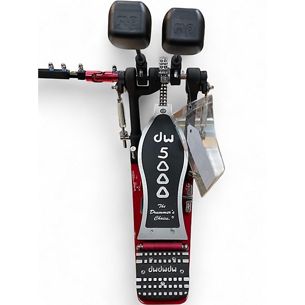 Used DW 5000 Series Double Double Bass Drum Pedal