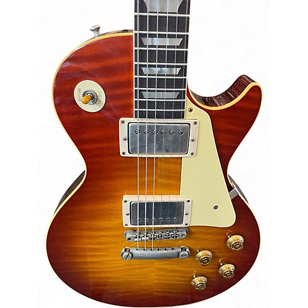 Used Gibson r9 les paul murphy lab 2 Color Sunburst Solid Body Electric Guitar