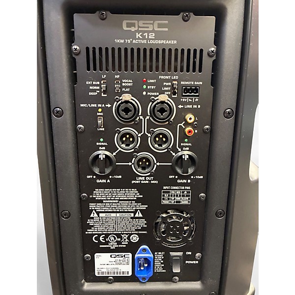 Used QSC K12 Powered Speaker
