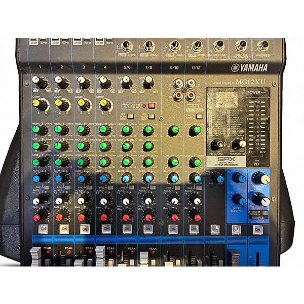 Used Yamaha MG12XU Unpowered Mixer