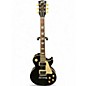 Used Gibson 1960 Reissue Les Paul Ebony Solid Body Electric Guitar thumbnail