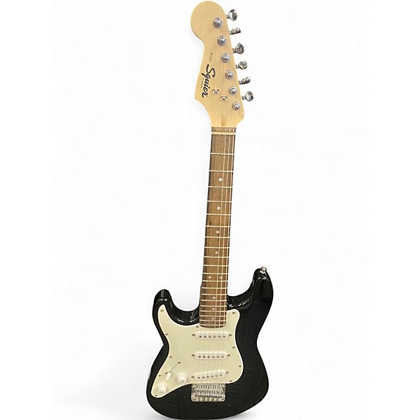 Used Squier Mini Affinity Stratocaster Left Handed Black Electric Guitar