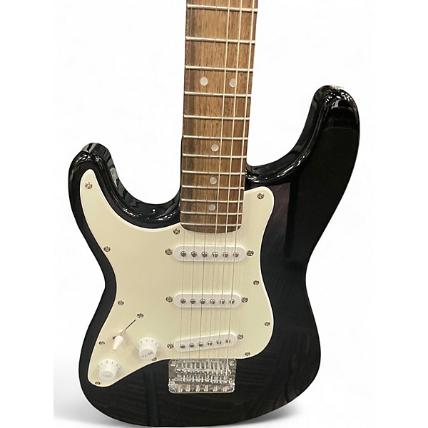 Used Squier Mini Affinity Stratocaster Left Handed Black Electric Guitar