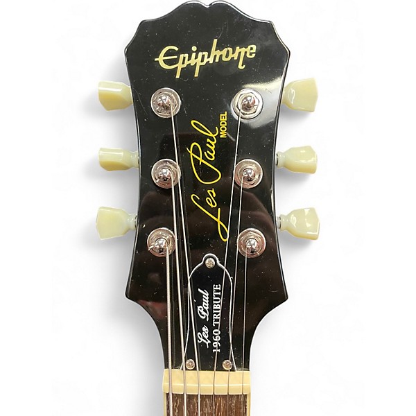 Used Epiphone Les Paul Tribute 1960S Neck Ebony Solid Body Electric Guitar