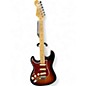 Used Fender American Deluxe Stratocaster Left Handed 3 Tone Sunburst Electric Guitar thumbnail