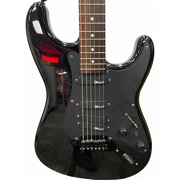 Used Charvel ST DELUXE Black Solid Body Electric Guitar