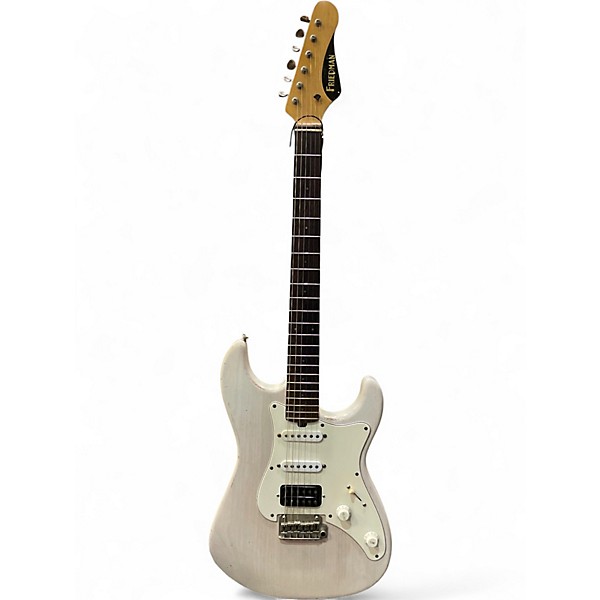 Used Friedman VINTAGE S Trans White Solid Body Electric Guitar