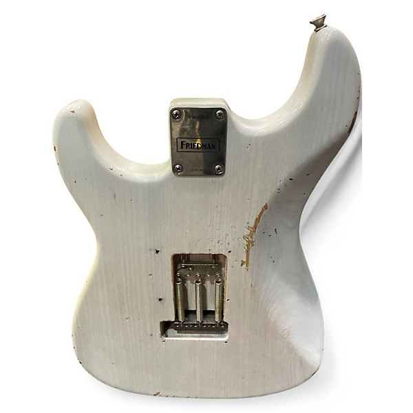 Used Friedman VINTAGE S Trans White Solid Body Electric Guitar