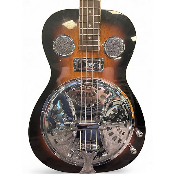 Used Gold Tone PBB Paul Beard Signature Series Resonator Tobacco Sunburst Acoustic Bass Guitar