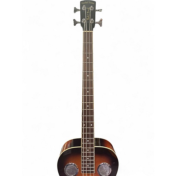 Used Gold Tone PBB Paul Beard Signature Series Resonator Tobacco Sunburst Acoustic Bass Guitar