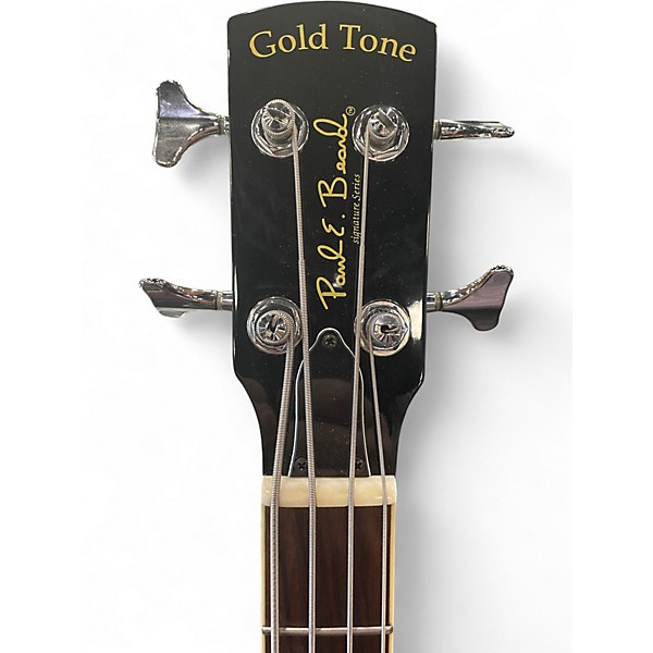 Used Gold Tone PBB Paul Beard Signature Series Resonator Tobacco Sunburst Acoustic Bass Guitar