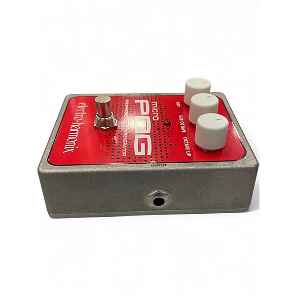 Used Electro-Harmonix Micro Pog Polyphonic Octave Generator Effect Pedal