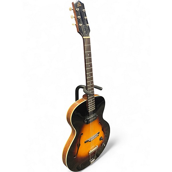 Used The Loar LH301TVS 3 Color Sunburst Hollow Body Electric Guitar