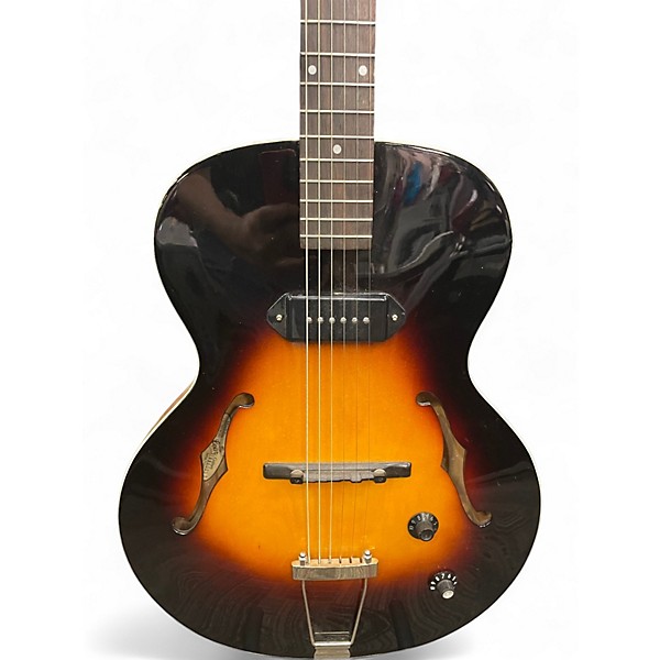 Used The Loar LH301TVS 3 Color Sunburst Hollow Body Electric Guitar
