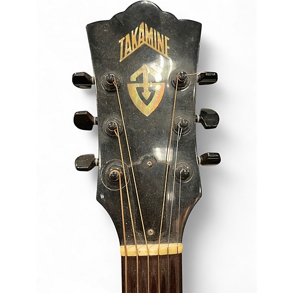 Vintage 1977 Takamine F-365MS Natural Acoustic Electric Guitar