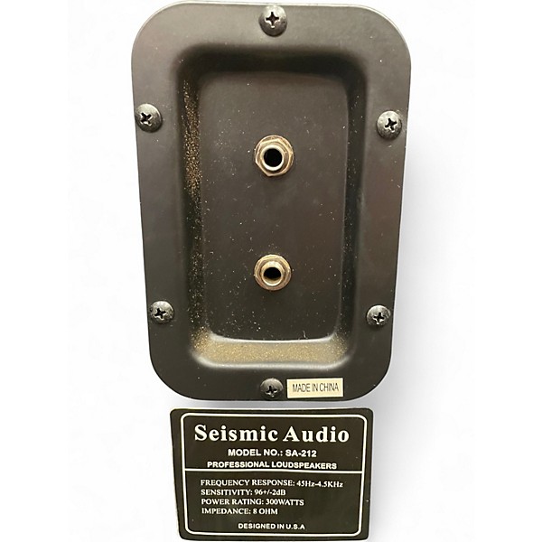 Used Seismic Audio SA212 Guitar Cabinet
