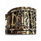 Used Mapex 14X6.5 Sledgehammer Black Panther Snare Metallic Silver Drum