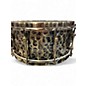 Used Mapex 14X6.5 Sledgehammer Black Panther Snare Metallic Silver Drum