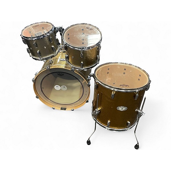 Used Pearl 4 Piece Vision Gold Drum Kit