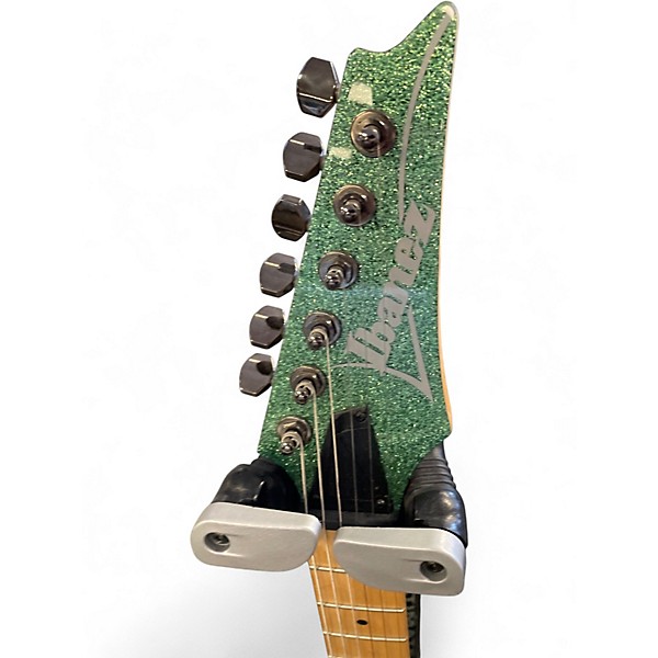 Used Ibanez rg421msp Emerald Green Solid Body Electric Guitar