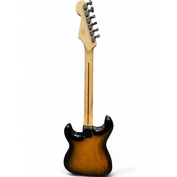 Used Squier Standard Stratocaster Tobacco Sunburst Solid Body Electric Guitar