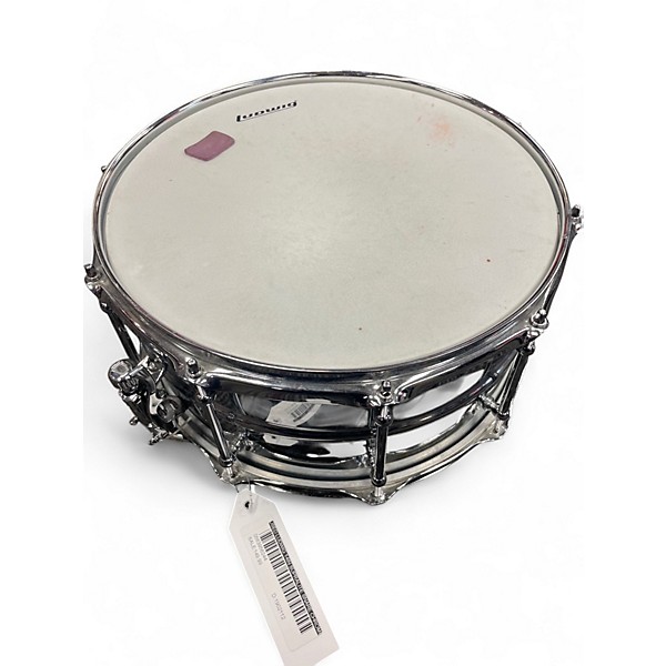 Used Ludwig 14in Supralite Snare Chrome Drum