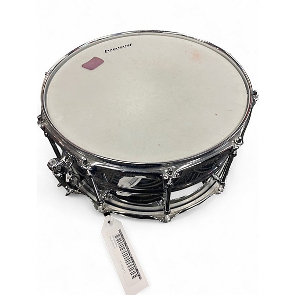 Used Ludwig 14in Supralite Snare Chrome Drum