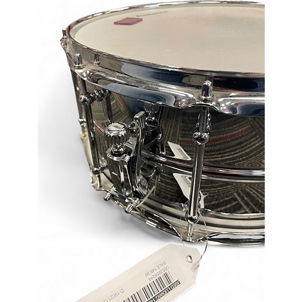 Used Ludwig 14in Supralite Snare Chrome Drum