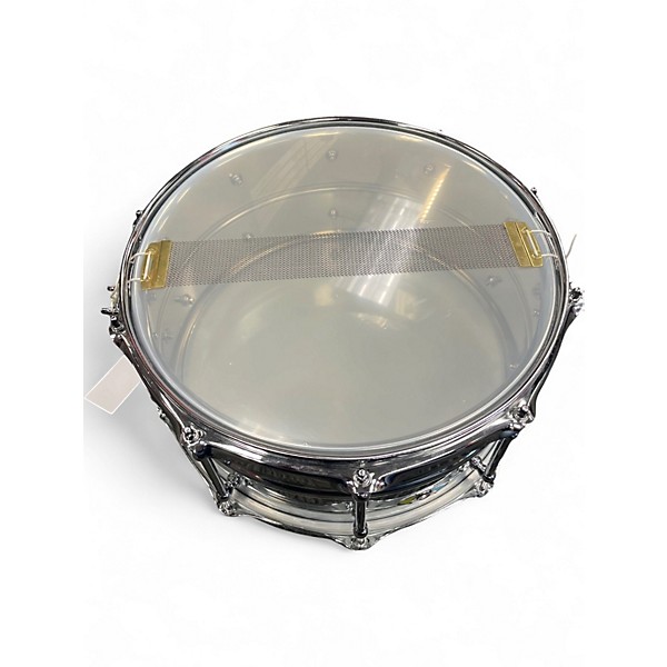 Used Ludwig 14in Supralite Snare Chrome Drum