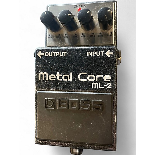 Used BOSS ML2 Metal Core Distortion Effect Pedal