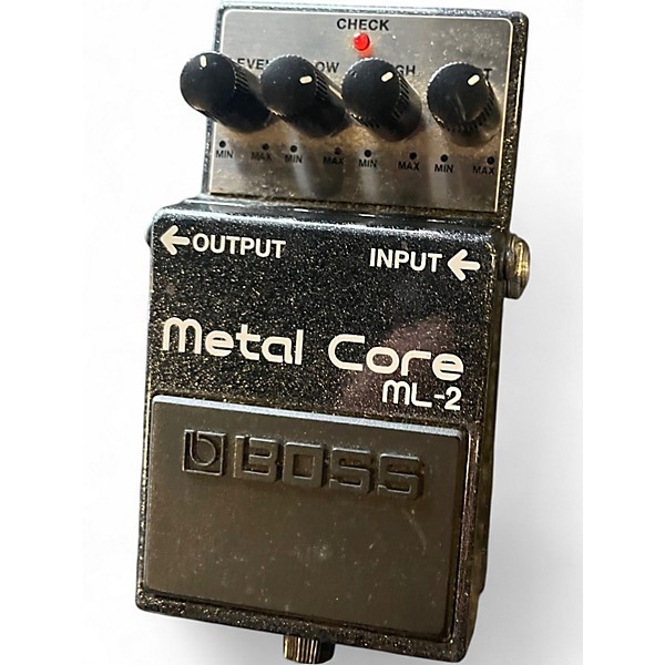 Used BOSS ML2 Metal Core Distortion Effect Pedal