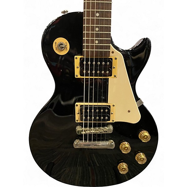 Used Epiphone Les Paul 100 Bolt On Black Solid Body Electric Guitar