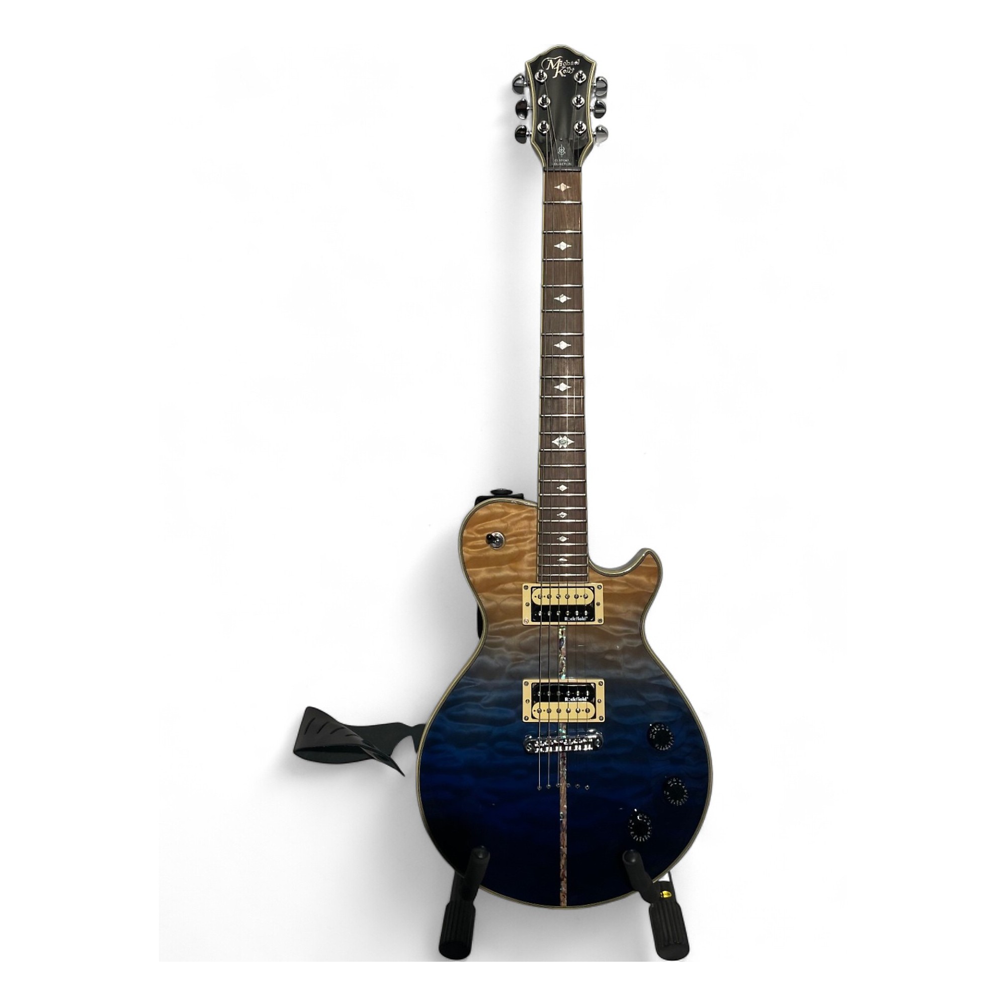 Used 2020s Michael Kelly CUSTOM COLLECTION Blue Solid Body