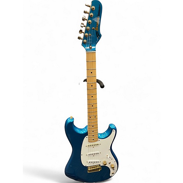 Used Ibanez Blazer 550 Blue Solid Body Electric Guitar
