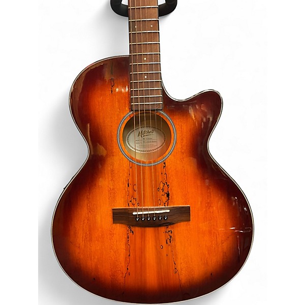 Used Mitchell MX430 Natural Acoustic Electric Guitar