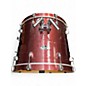 Used Pearl 4 Piece Export Trans Red Drum Kit
