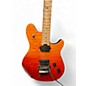 Used EVH Wolfgang WG Standard Quilt Maple Trans Amber Solid Body Electric Guitar